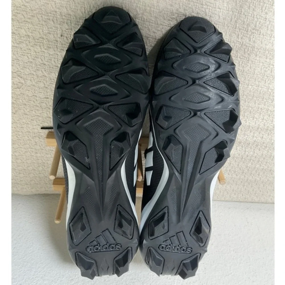 Adidas Adizero Afterburner 9 Mens‎ Football Cleats Black White IF5102 Size 13